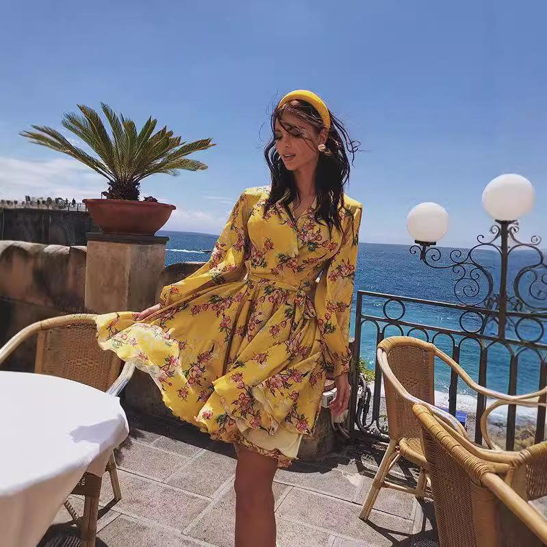 2025 spring and summer new women s clothing Dunhuang new round neck long sleeve loose dress S жёлтый
2025 spring and summer new women s clothing Dunhuang new round neck long sleeve loose dress S жёлтый