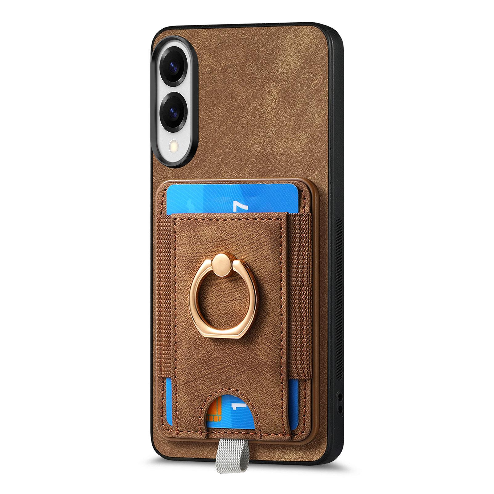 For Samsung Galaxy S25 Edge Magnetic Case PU Leather Back Cover with Detachable Card Holder Brown
For Samsung Galaxy S25 Edge Magnetic Case PU Leather Back Cover with Detachable Card Holder Brown