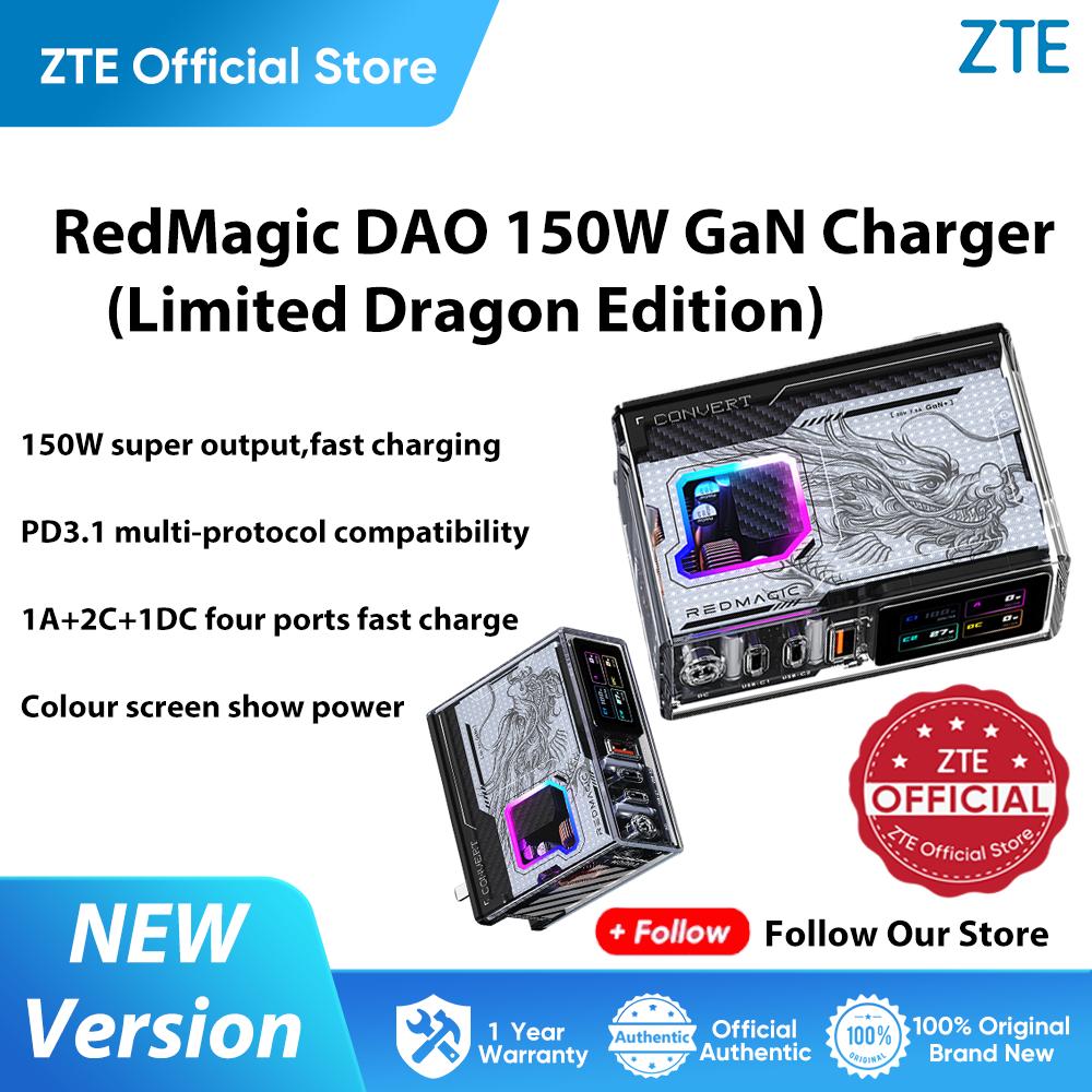 Новая версия Redmagic DAO 150W GaN зарядное устройство супербыстрый зарядный адаптер RGB световые эффекты 4-портовая зарядная станция
Новая версия Redmagic DAO 150W GaN зарядное устройство супербыстрый зарядный адаптер RGB световые эффекты 4-портовая зарядная станция