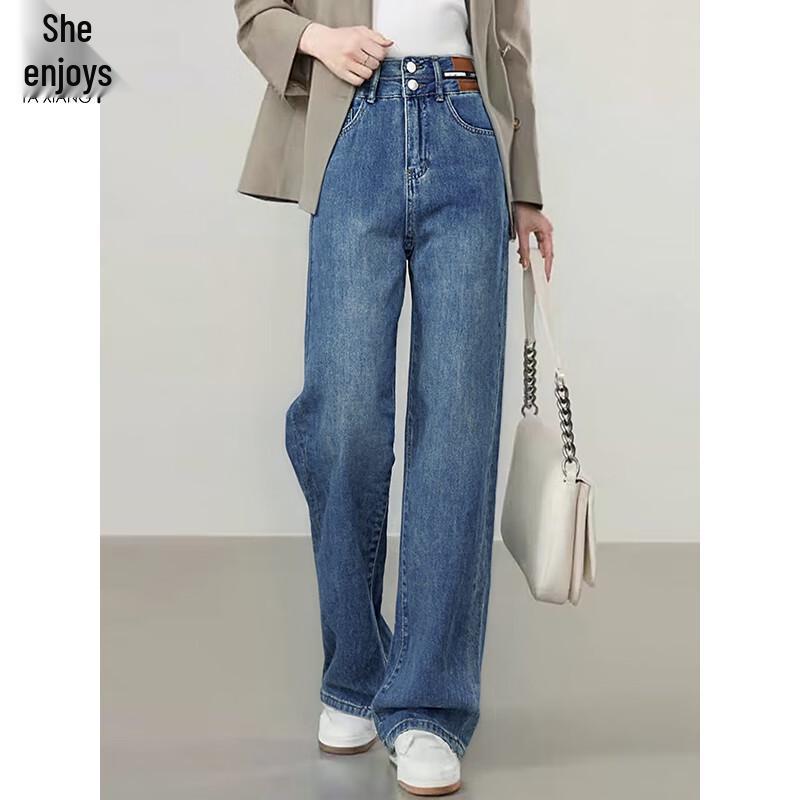 Women s High-Waisted Wide-Leg Straight Jeans L
Women s High-Waisted Wide-Leg Straight Jeans L