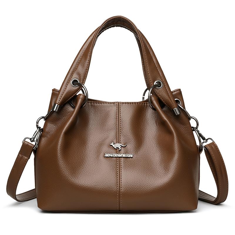 Женская сумка-тоут большой вместимости для поездок на работу коричневый
Женская сумка-тоут большой вместимости для поездок на работу коричневый