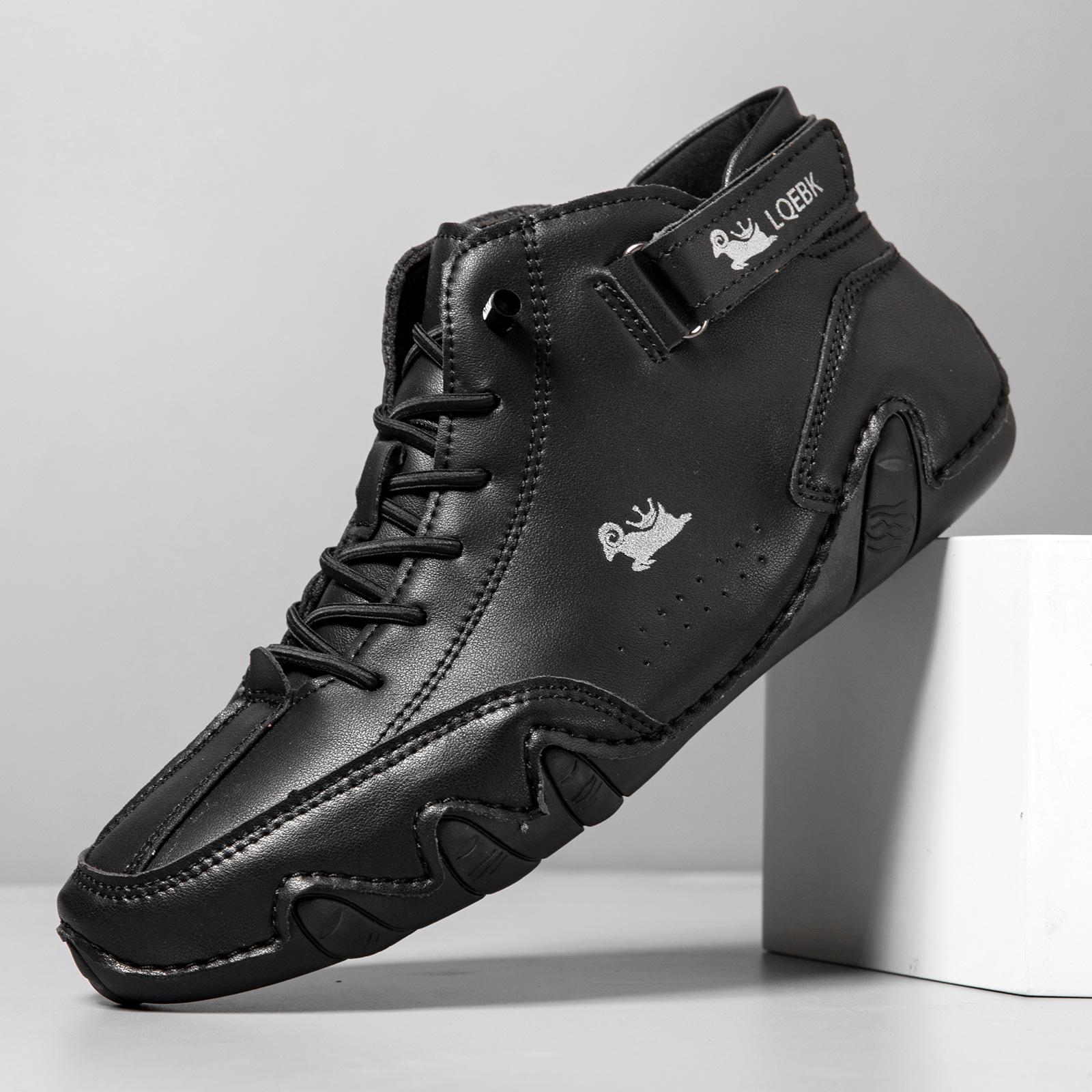 Модная мужская повседневная обувь Ретро Кожаные ботинки ручной работы для мужчин Высокие кроссовки Роскошные модные лоферы Обувь Красные ботильоны Женские 36 чёрный
Модная мужская повседневная обувь Ретро Кожаные ботинки ручной работы для мужчин Высокие кроссовки Роскошные модные лоферы Обувь Красные ботильоны Женские 36 чёрный