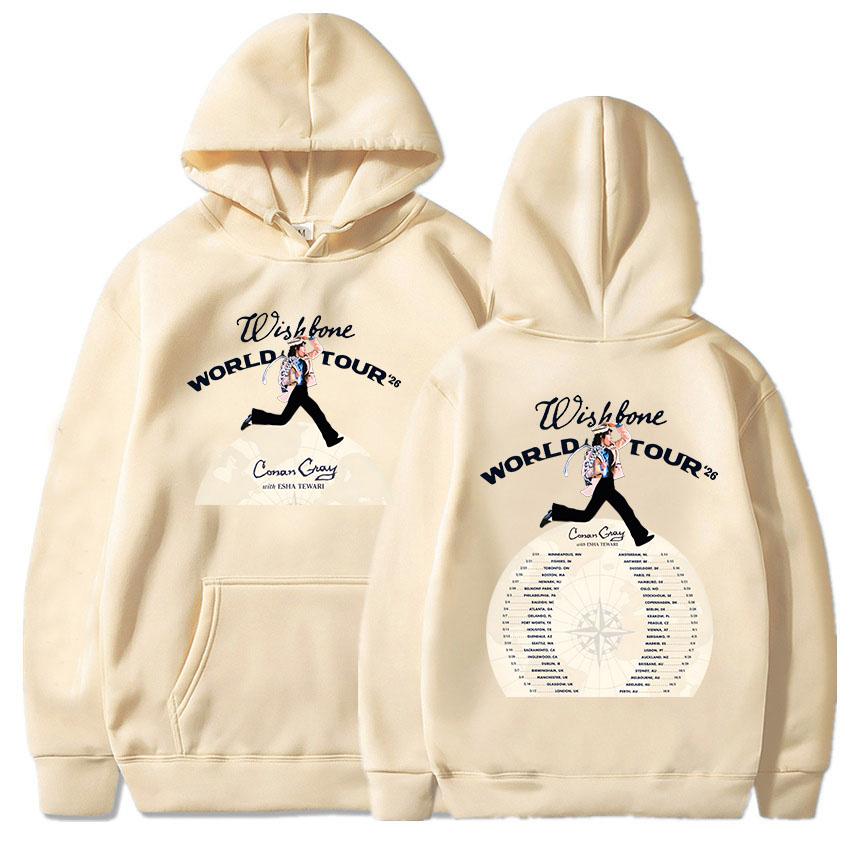 КОНАН ГРЕЙ Wishbone World Tour 2026 Худи Флис Зимние Свободные Толстовки с Капюшоном Мужская Женская Одежда Графический Топ XS
КОНАН ГРЕЙ Wishbone World Tour 2026 Худи Флис Зимние Свободные Толстовки с Капюшоном Мужская Женская Одежда Графический Топ XS