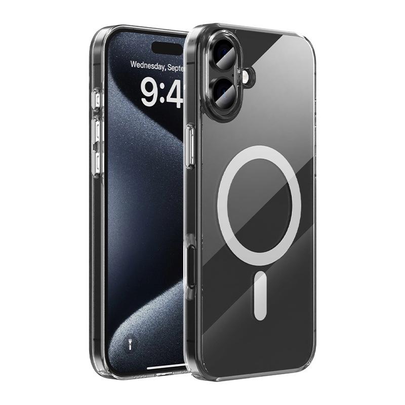 ATB Magnetic iPhone 16 Drop-Proof Transparent Thin Protective Case with Camera Button, Anti-Fingerprint, Scratch-Resistant Full Coverage. iPhone 15 Pro Max
ATB Magnetic iPhone 16 Drop-Proof Transparent Thin Protective Case with Camera Button, Anti-Fingerprint, Scratch-Resistant Full Coverage. iPhone 15 Pro Max