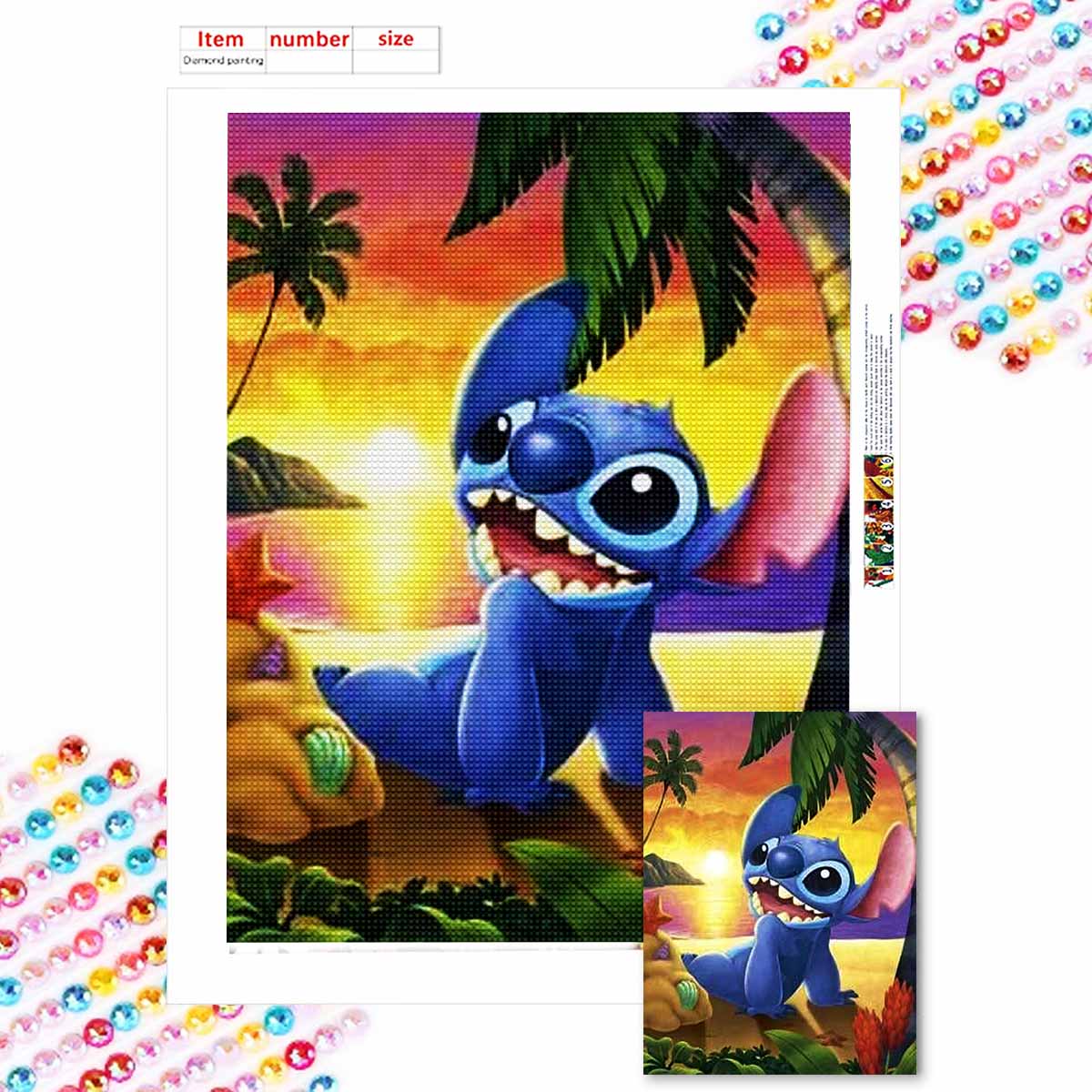 Full Round Diamond Painting Stitch on The Beach Art Rhinestone Picture Mosaic DIY 5D Cross Stitch Embroidery Home Decoration Round 20x30cm
Full Round Diamond Painting Stitch on The Beach Art Rhinestone Picture Mosaic DIY 5D Cross Stitch Embroidery Home Decoration Round 20x30cm