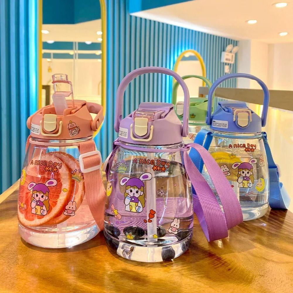 Big Belly Cup Transparent Water Bottle with Straw Large-Capacity Water Cup Fitness
Big Belly Cup Transparent Water Bottle with Straw Large-Capacity Water Cup Fitness