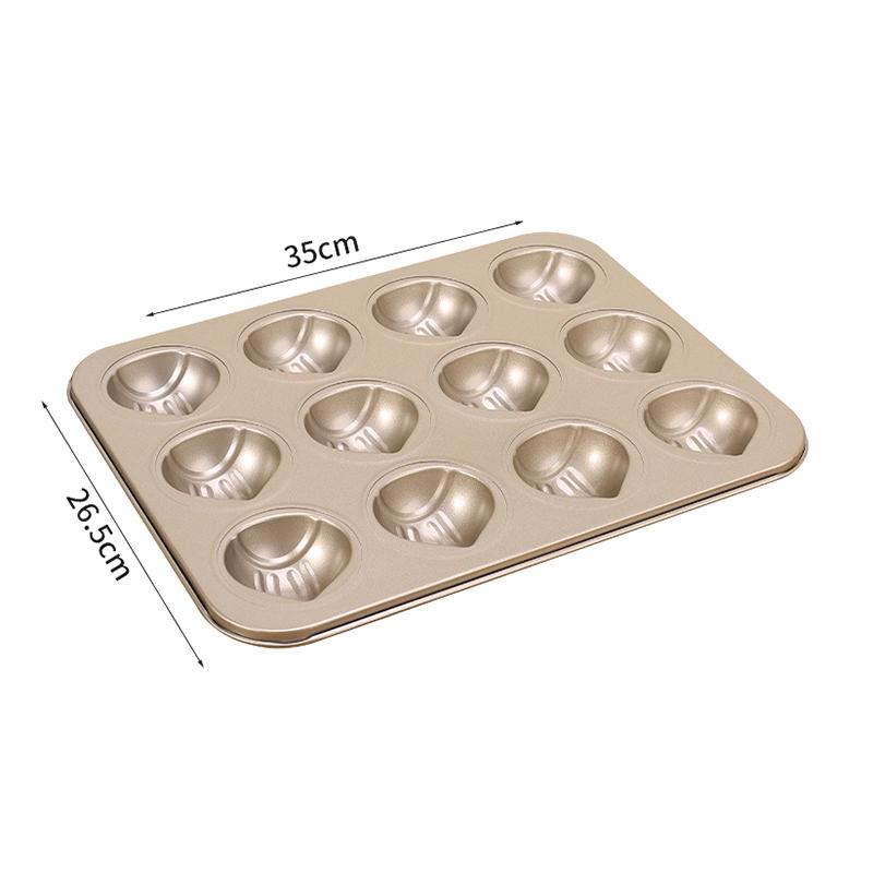 1 шт. 6/9/12 Форма для выпечки кексов в форме каштана, форма, углеродистая сталь, кухонный инструмент для выпечки
1 шт. 6/9/12 Форма для выпечки кексов в форме каштана, форма, углеродистая сталь, кухонный инструмент для выпечки