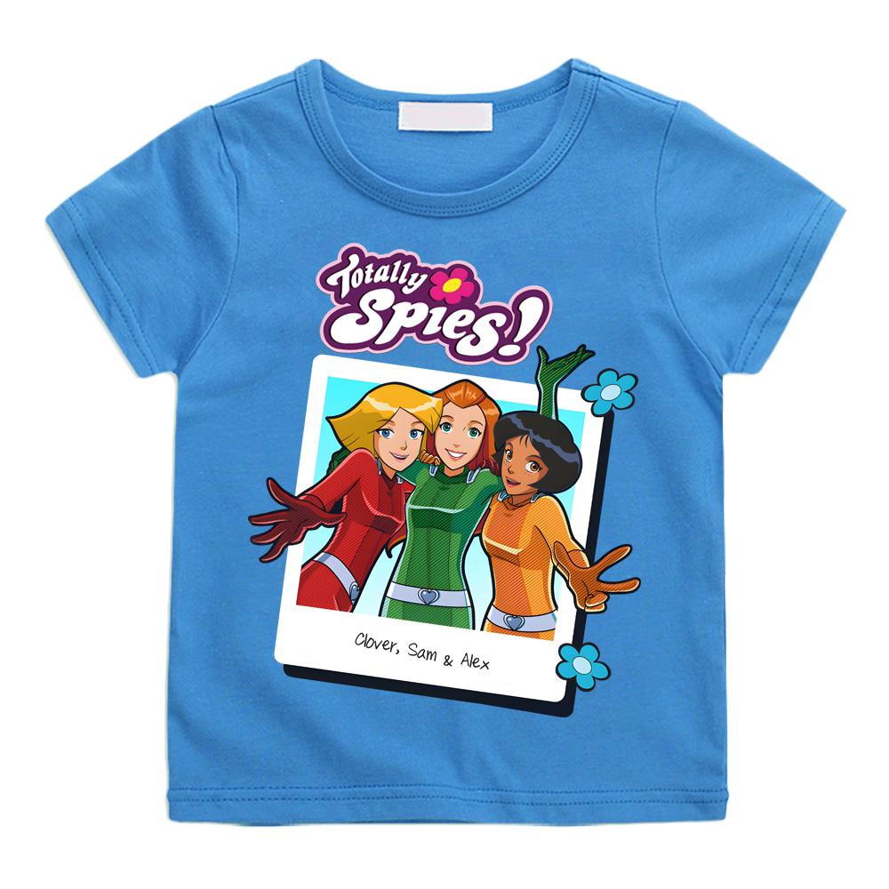 Totally Spies Photo Frame Group Photo T-shirts Cartoon Print Cotton Tshirt Children s Cartoon Boys Girls T Shirt 14T темно-синього кольору
Totally Spies Photo Frame Group Photo T-shirts Cartoon Print Cotton Tshirt Children s Cartoon Boys Girls T Shirt 14T темно-синього кольору