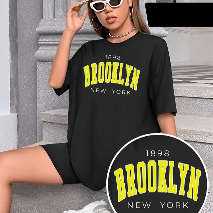 женская футболка с коротким рукавом и круглым вырезом с мультяшным принтом, хлопковая летняя футболка S чёрный
женская футболка с коротким рукавом и круглым вырезом с мультяшным принтом, хлопковая летняя футболка S чёрный
