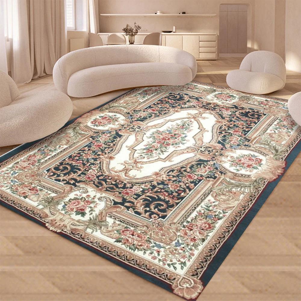 Vintage Rustic Carpet Shabby Rose Rugs Luxury Soft Elegant Traditional Rugs Floral Floor Carpet Home Living Room Bedroom Mats 50X80CM
Vintage Rustic Carpet Shabby Rose Rugs Luxury Soft Elegant Traditional Rugs Floral Floor Carpet Home Living Room Bedroom Mats 50X80CM