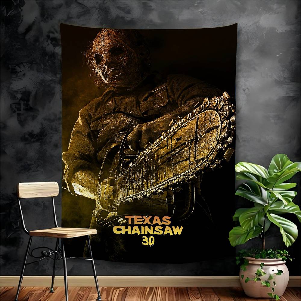 TTexas Chainsaw Massacre Movie Anime Tapestry Hippie Flower Wall Carpets Dorm Decor Cheap Hippie Wall Hanging 74x94cm(29x37in)
TTexas Chainsaw Massacre Movie Anime Tapestry Hippie Flower Wall Carpets Dorm Decor Cheap Hippie Wall Hanging 74x94cm(29x37in)