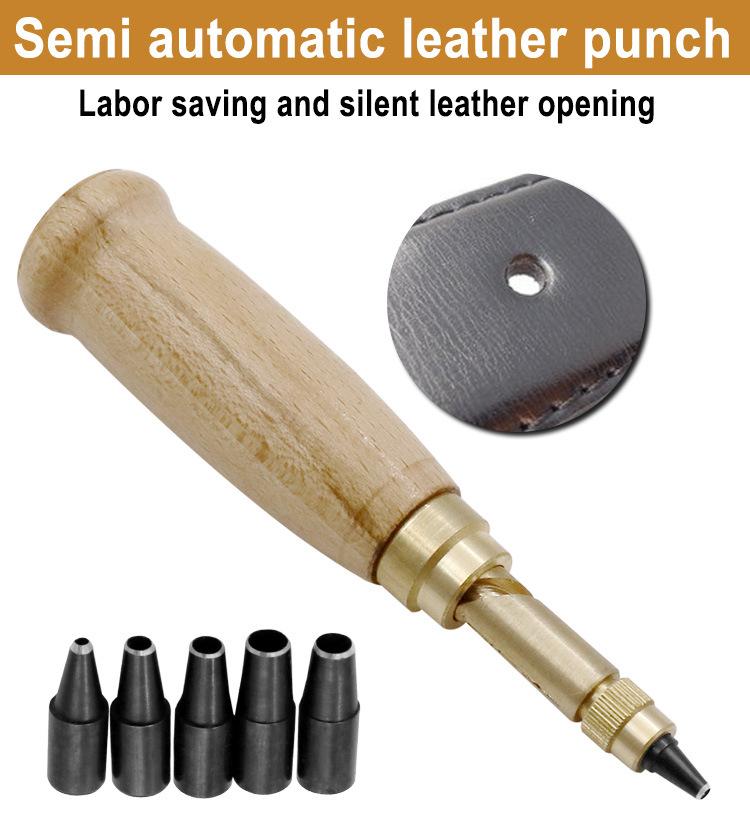 1 Set Leather Screw Hole Punch Bookbinding Tool Kit Set Book Craft Drill Hole Maker 1.5 4mm Sewing Tools Wood color
1 Set Leather Screw Hole Punch Bookbinding Tool Kit Set Book Craft Drill Hole Maker 1.5 4mm Sewing Tools Wood color