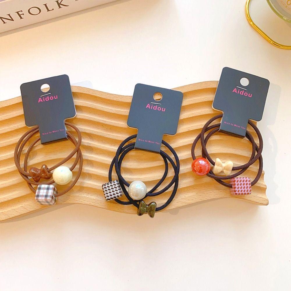 Headdress Simple Hair Tie High Elastic Korean Style Hair Ring Sweet Lattice Hair Rope Party
Headdress Simple Hair Tie High Elastic Korean Style Hair Ring Sweet Lattice Hair Rope Party