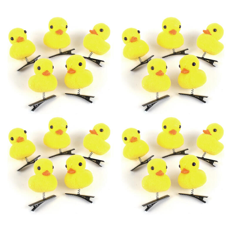 Hair clip party concert cheer group event hair pin duck Heartpin
Hair clip party concert cheer group event hair pin duck Heartpin