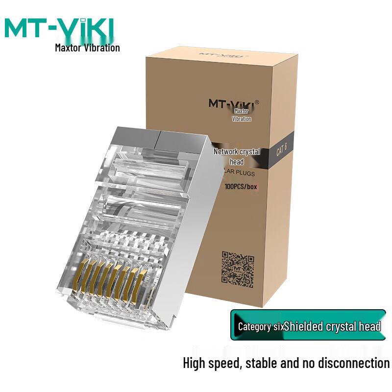 MT-viki Cat6 RJ45 Network Connectors
MT-viki Cat6 RJ45 Network Connectors