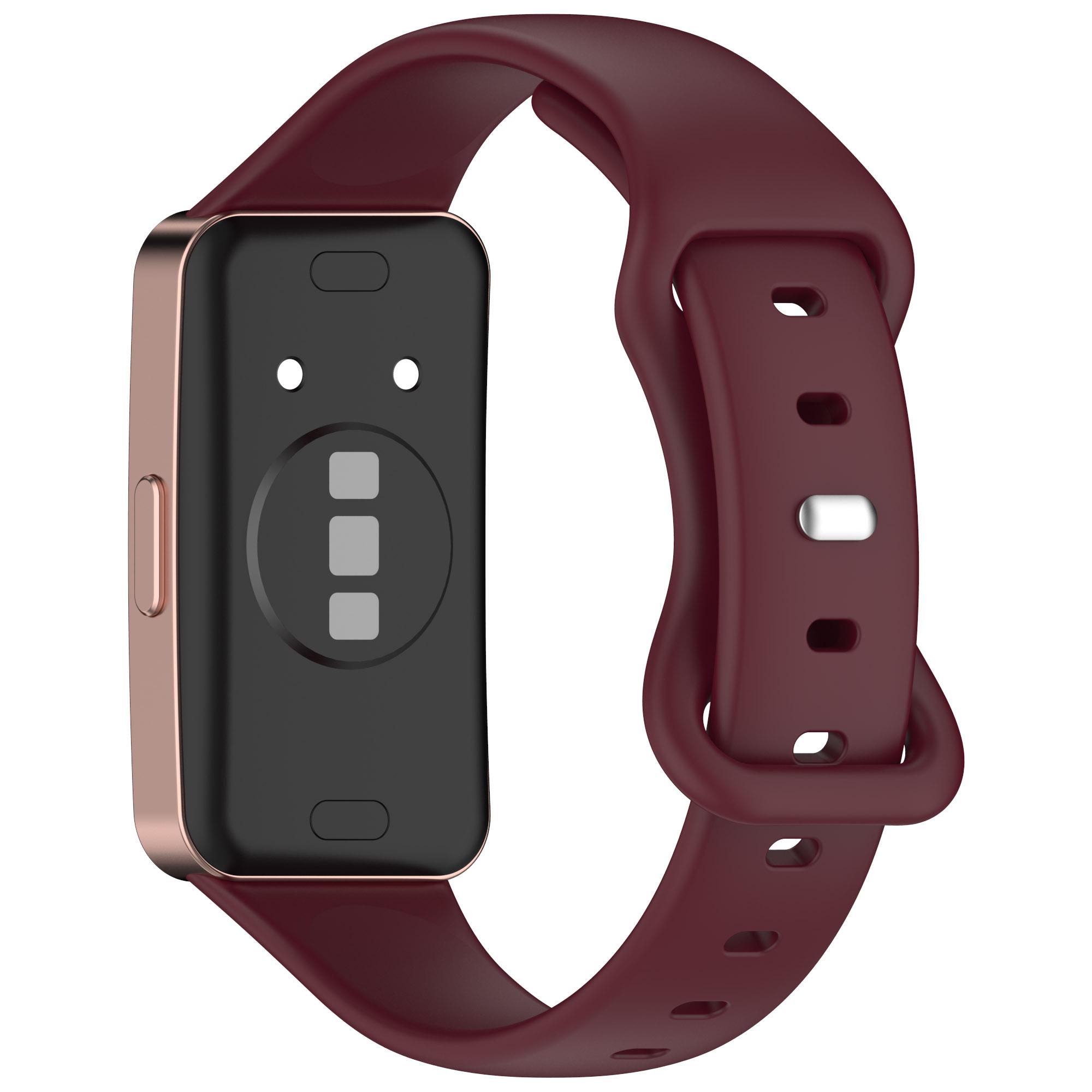 Силіконовий ремінець для годинника для Huawei Band 9 NFC/9/8 NFC/8 Slim Fit Figure 8 Wine Red
Силіконовий ремінець для годинника для Huawei Band 9 NFC/9/8 NFC/8 Slim Fit Figure 8 Wine Red