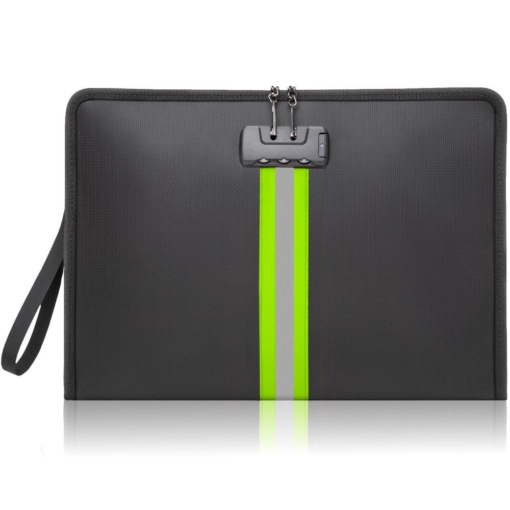 Fireproof Money Bag with Combination Lock Portable Document Safe Bag Security Bag for Cash Travel 8.2*5.7inch зелёный
Fireproof Money Bag with Combination Lock Portable Document Safe Bag Security Bag for Cash Travel 8.2*5.7inch зелёный