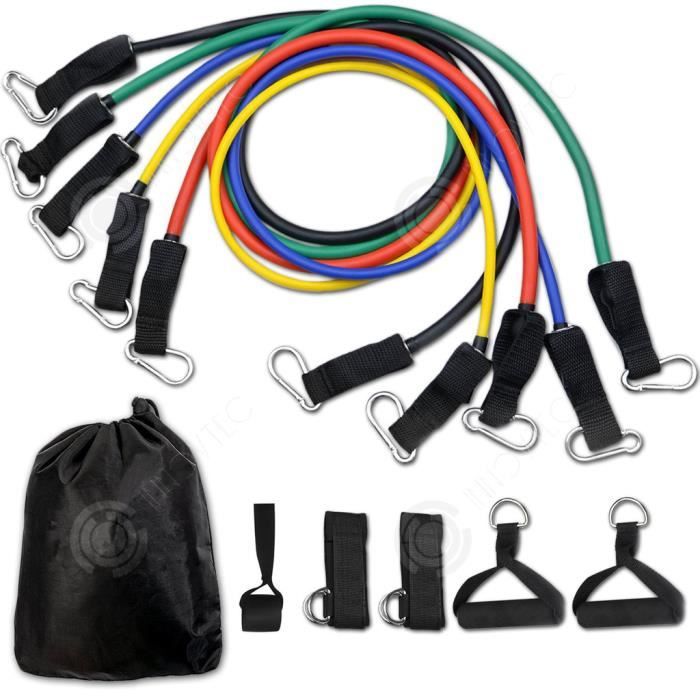 INN® TD set bande elastique fitness musculation 11 sport de resistance traction large cheville pied kit sangle Elastiband exercice h
INN® TD set bande elastique fitness musculation 11 sport de resistance traction large cheville pied kit sangle Elastiband exercice h