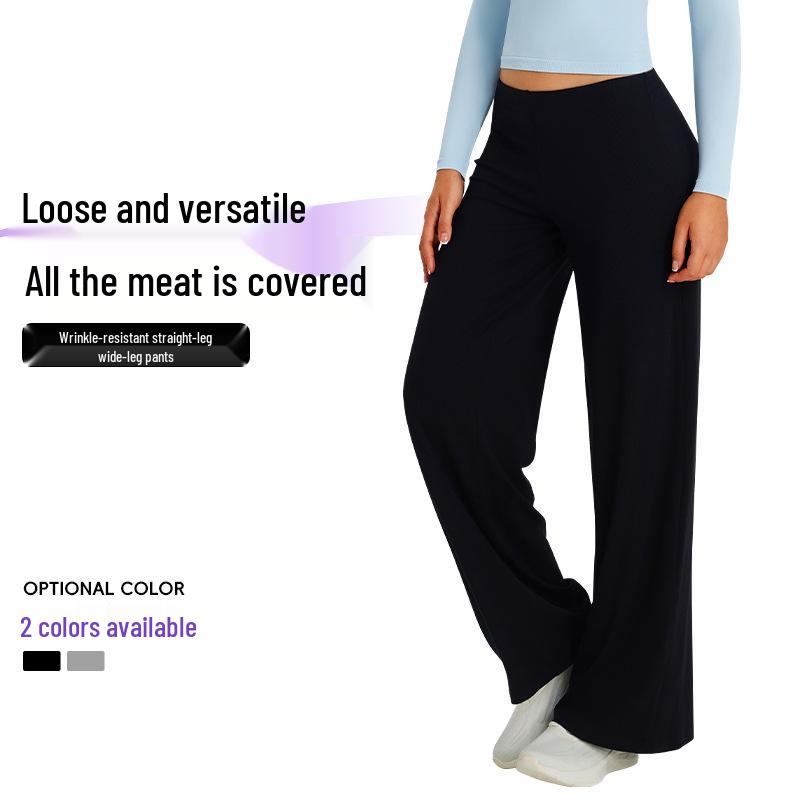Cross-Border Loose Wide-Leg Yoga Pants: Slim Fit, Drape, and Straight Leg Design. Large сірий колір
Cross-Border Loose Wide-Leg Yoga Pants: Slim Fit, Drape, and Straight Leg Design. Large сірий колір