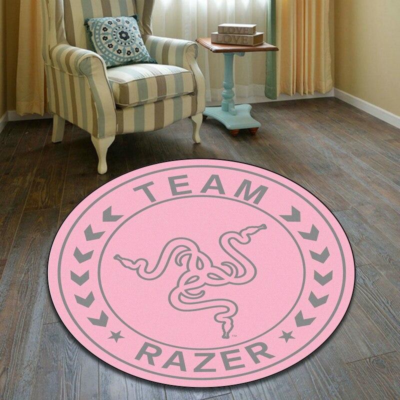 Razer Round Rugs Floor Mats Door Mats Anti-Slip Mats Playroom Upholstery Rug Living Room Bedroom Upholstery Rug Gaming Rug 150cm
Razer Round Rugs Floor Mats Door Mats Anti-Slip Mats Playroom Upholstery Rug Living Room Bedroom Upholstery Rug Gaming Rug 150cm