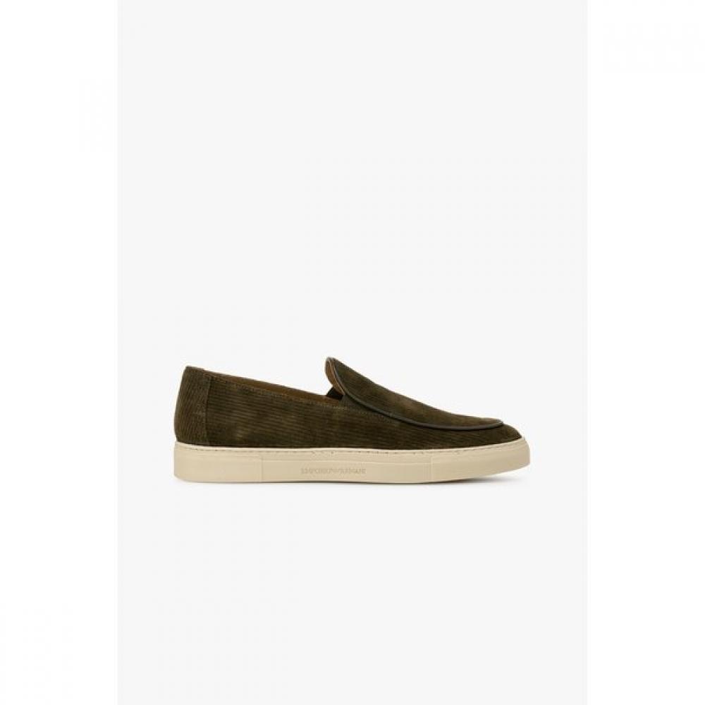 Emporio Armani Men Suede Slip On Allover Stripe A515131027 8
Emporio Armani Men Suede Slip On Allover Stripe A515131027 8