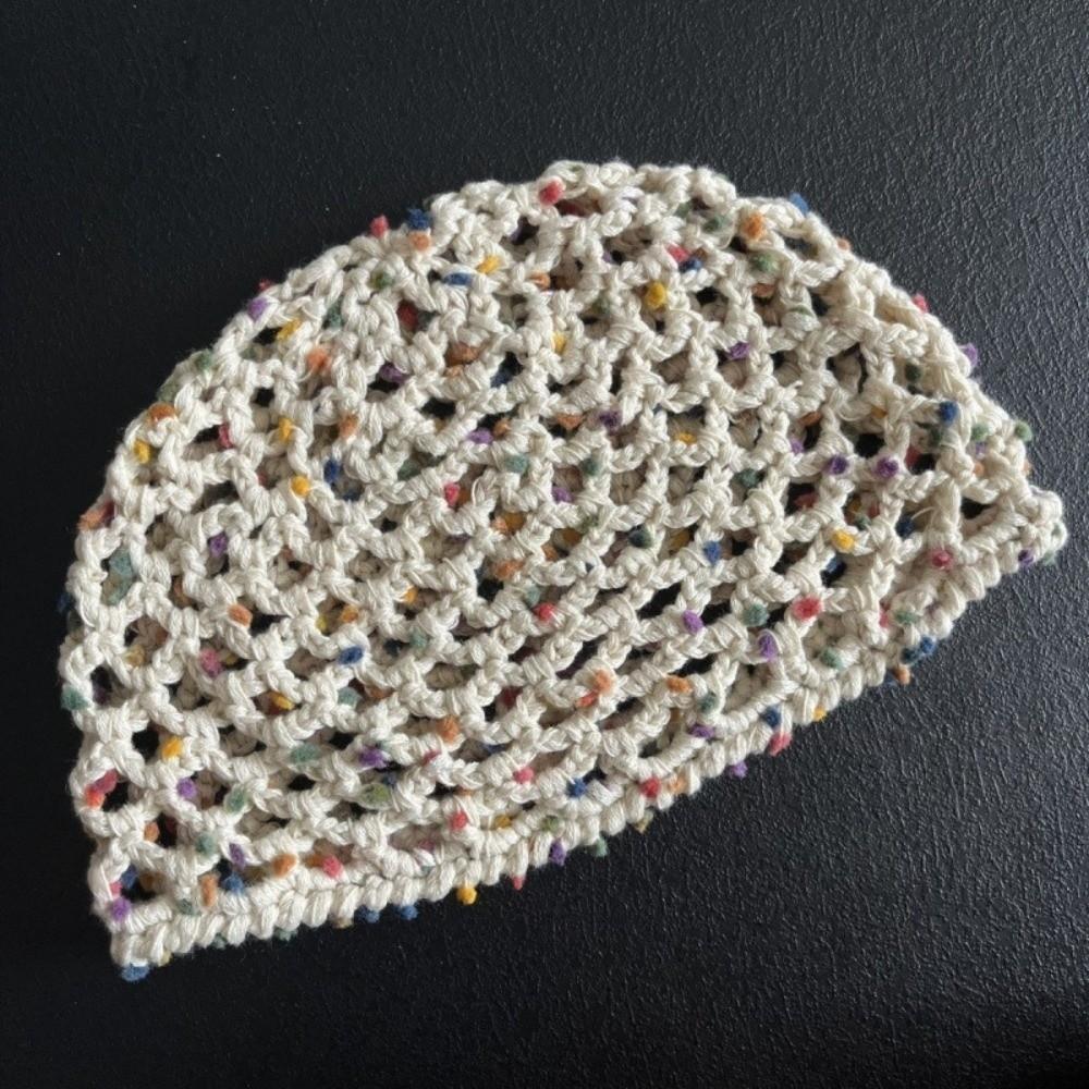 Handmade Beanie Cap Hollow Out Mesh melon hat Fashion Knitted Cap for Spring Summer
Handmade Beanie Cap Hollow Out Mesh melon hat Fashion Knitted Cap for Spring Summer