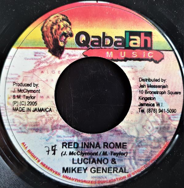 7inch Record LUCIANO & MIKEY GENERAL - Red Inna Rome NONE Qabalah Music 2005 Jamaica Reggae, Ska & Dub Used
7inch Record LUCIANO & MIKEY GENERAL - Red Inna Rome NONE Qabalah Music 2005 Jamaica Reggae, Ska & Dub Used