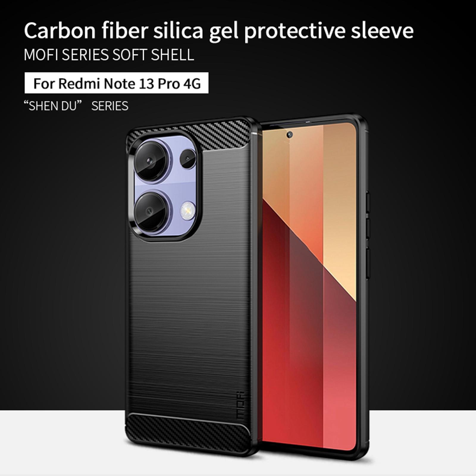 MOFI JK TPU Series-1 For Xiaomi Redmi Note 13 Pro 4G Case Carbon Fiber Texture Soft TPU Cover Black
MOFI JK TPU Series-1 For Xiaomi Redmi Note 13 Pro 4G Case Carbon Fiber Texture Soft TPU Cover Black
