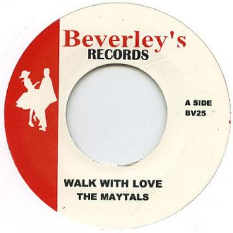 7inch Record TOOTS & THE MAYTALS - Walk With Love / Version BV25 Beverleys 1971 UK Reggae, Ska & Dub
7inch Record TOOTS & THE MAYTALS - Walk With Love / Version BV25 Beverleys 1971 UK Reggae, Ska & Dub
