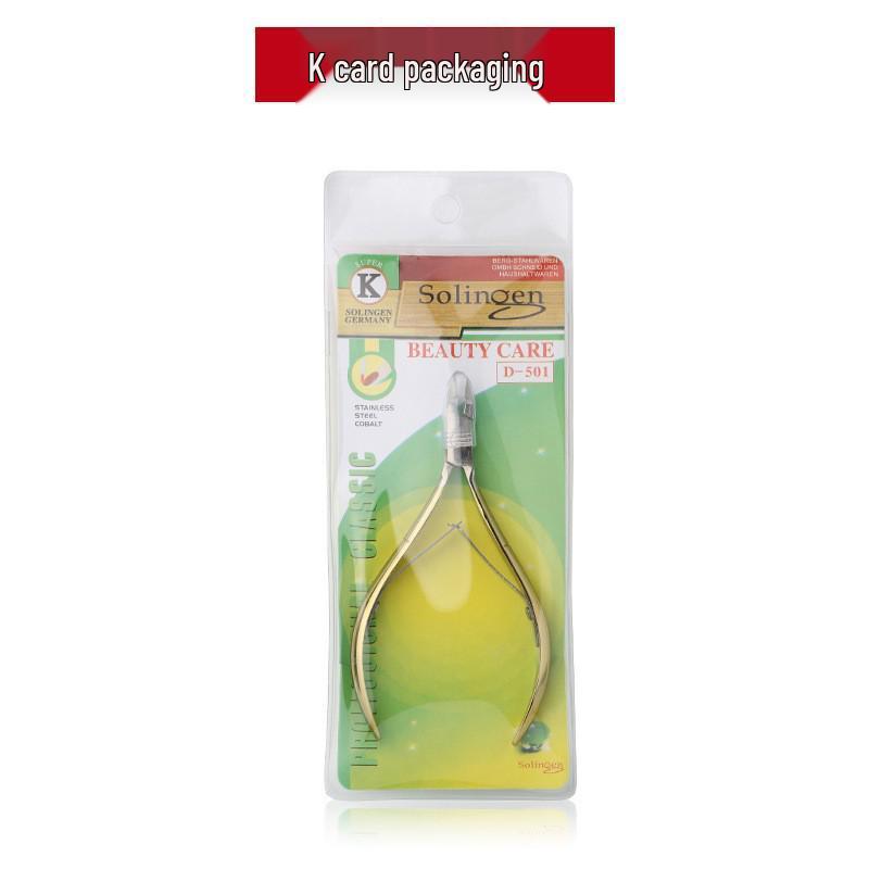 Gold Manicure Cuticle Nipper D-501 with Packaging
Gold Manicure Cuticle Nipper D-501 with Packaging