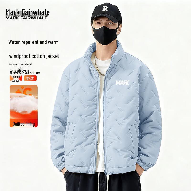 Mark Fairwhale Men s Letter Print Padded Stand-Collar Winter Jacket 2XL
Mark Fairwhale Men s Letter Print Padded Stand-Collar Winter Jacket 2XL