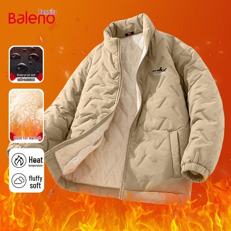 Baleno Men s Plush Lined Stand Collar Waterproof Winter Jacket M
Baleno Men s Plush Lined Stand Collar Waterproof Winter Jacket M