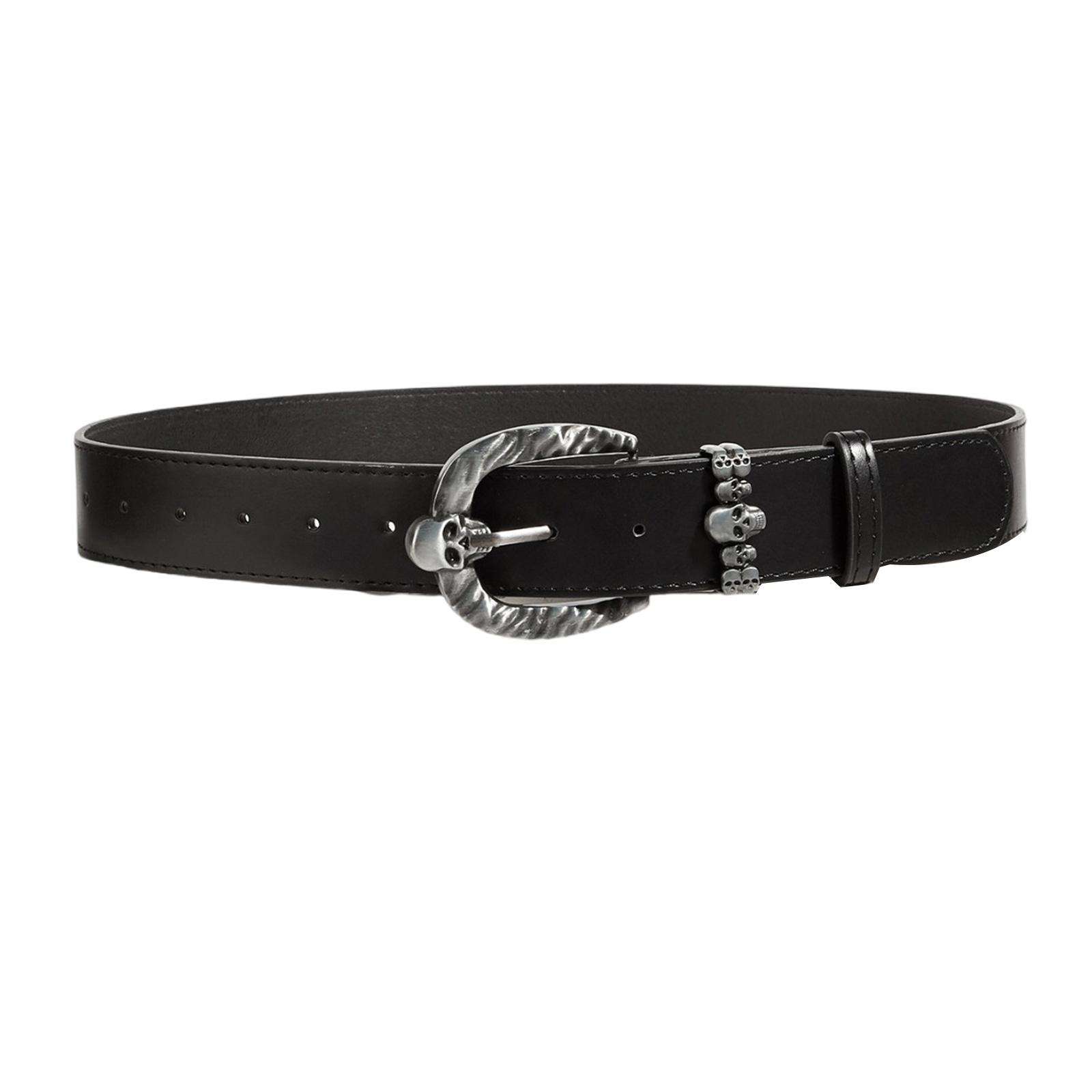 Skull Head Waist Belt for Men Ergonomic Waist Strap PU Leather Gothic Waist Accessory for Adult Daily Street Wear 1 чёрный
Skull Head Waist Belt for Men Ergonomic Waist Strap PU Leather Gothic Waist Accessory for Adult Daily Street Wear 1 чёрный