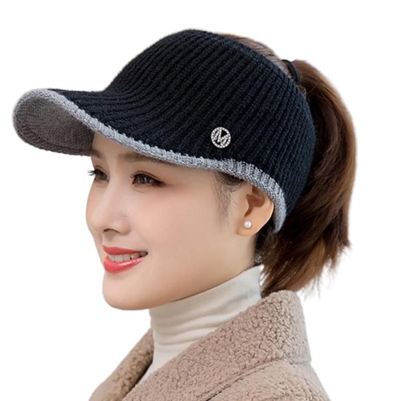 Letter Empty Top Knitted Baseball Cap Outdoor Baseball Cap Sports Empty Top Hat Travel All-match Cap for Girl Women 1
Letter Empty Top Knitted Baseball Cap Outdoor Baseball Cap Sports Empty Top Hat Travel All-match Cap for Girl Women 1