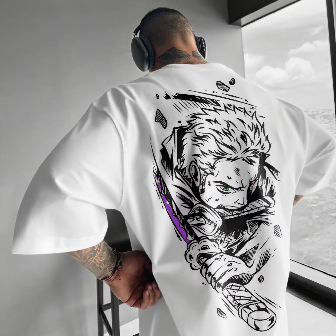 Summer One Piece T-Shirt Men Summer Zoro Pirate Hunter Sword Sketch Graphic Short Sleeve Streetwear Loose Fit Anime Fan Top S разноцветный
Summer One Piece T-Shirt Men Summer Zoro Pirate Hunter Sword Sketch Graphic Short Sleeve Streetwear Loose Fit Anime Fan Top S разноцветный