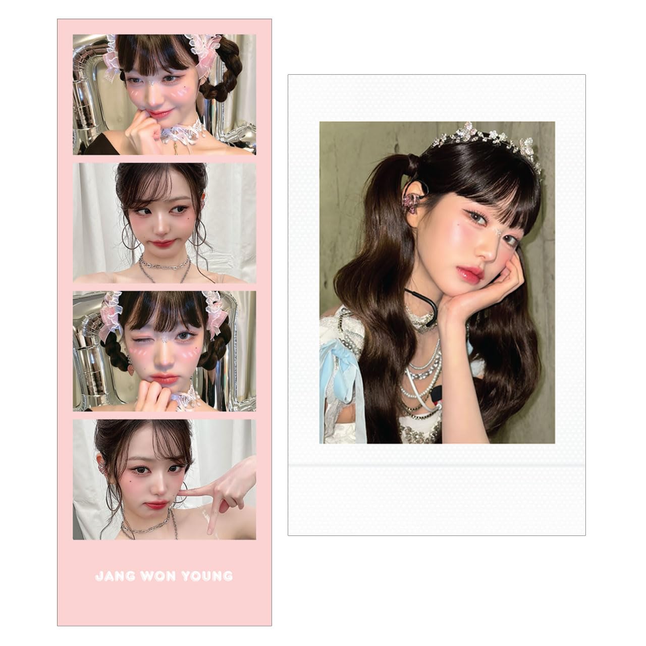 Real Set 4Cut Photo 2Sheet Polaroid 10Sheet Insenekko 10 Instax style trading Real Set WON K-STAR + (2 + cards) (JANG YOUNG)
Real Set 4Cut Photo 2Sheet Polaroid 10Sheet Insenekko 10 Instax style trading Real Set WON K-STAR + (2 + cards) (JANG YOUNG)