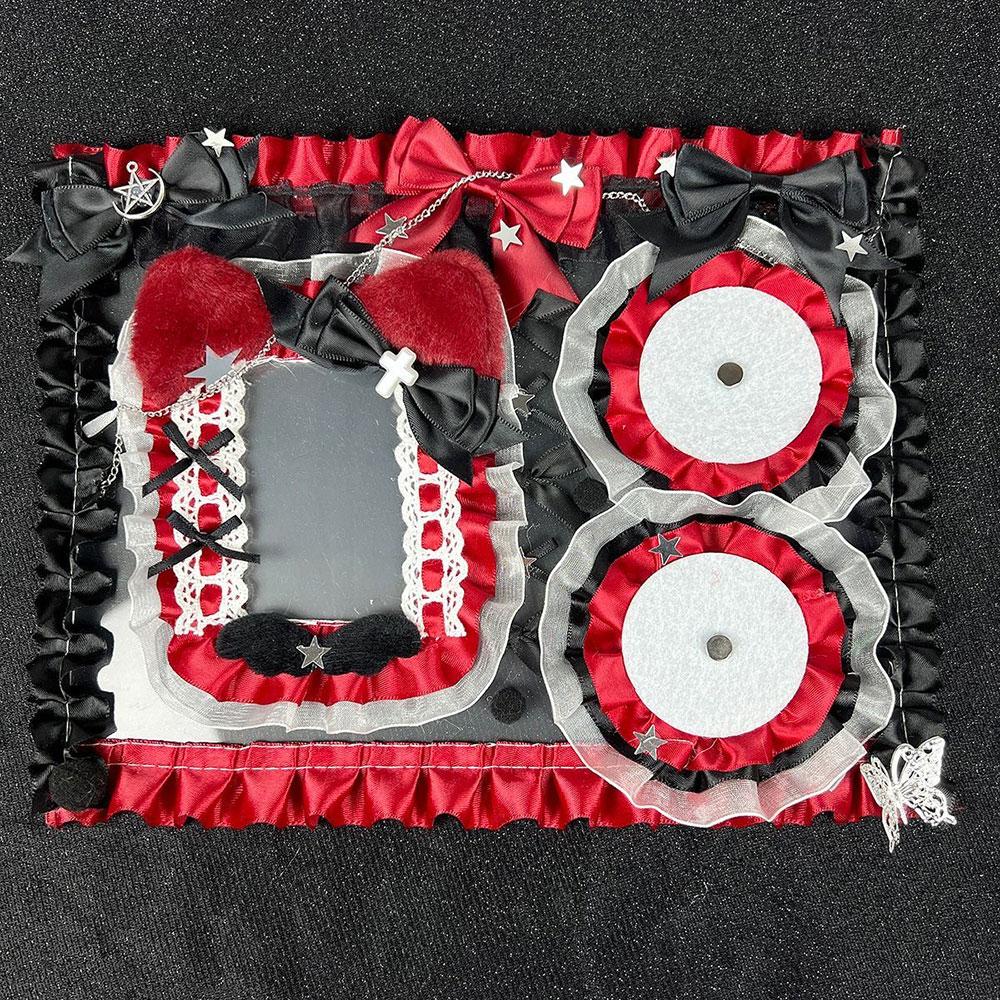 Ita Bag Accessories Anime Badge Holder Set Colorful Decor Lace Bowknot Itabag Insert Accessories Y2k Photo Holder Display Board красный
Ita Bag Accessories Anime Badge Holder Set Colorful Decor Lace Bowknot Itabag Insert Accessories Y2k Photo Holder Display Board красный