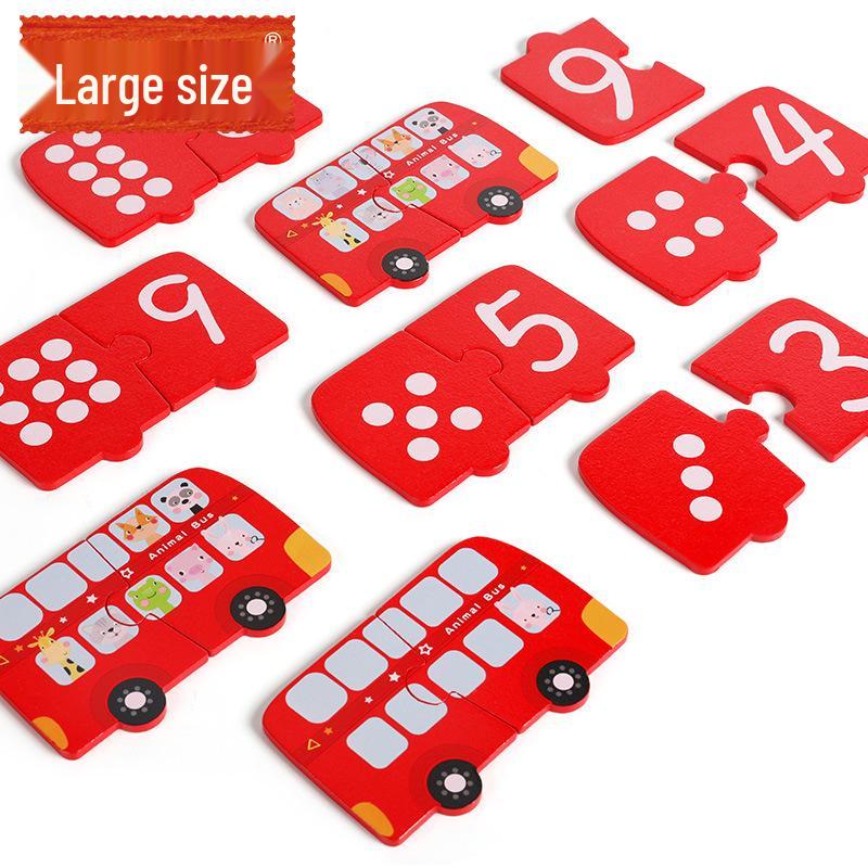 Children s Wooden Number Recognition Jigsaw Puzzle Matching Board with Number Car Puzzle
Children s Wooden Number Recognition Jigsaw Puzzle Matching Board with Number Car Puzzle