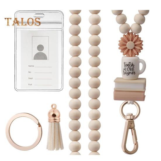 Брелок для ключей с держателем удостоверения личности, цветной шнурок с деревянными бусинами, замшевая бахрома, водонепроницаемая сумка, держатель для карт, поворотный крючок, держатель для бейджа A
Брелок для ключей с держателем удостоверения личности, цветной шнурок с деревянными бусинами, замшевая бахрома, водонепроницаемая сумка, держатель для карт, поворотный крючок, держатель для бейджа A