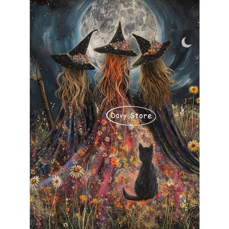 Ведьмы Магия Мистический Принт Постеры Хэллоуин Луна Ведьма Цветы Холст Картины Настенное Искусство Картина для Гостиной Домашний Декор 21cm×30cm NoFrame
Ведьмы Магия Мистический Принт Постеры Хэллоуин Луна Ведьма Цветы Холст Картины Настенное Искусство Картина для Гостиной Домашний Декор 21cm×30cm NoFrame