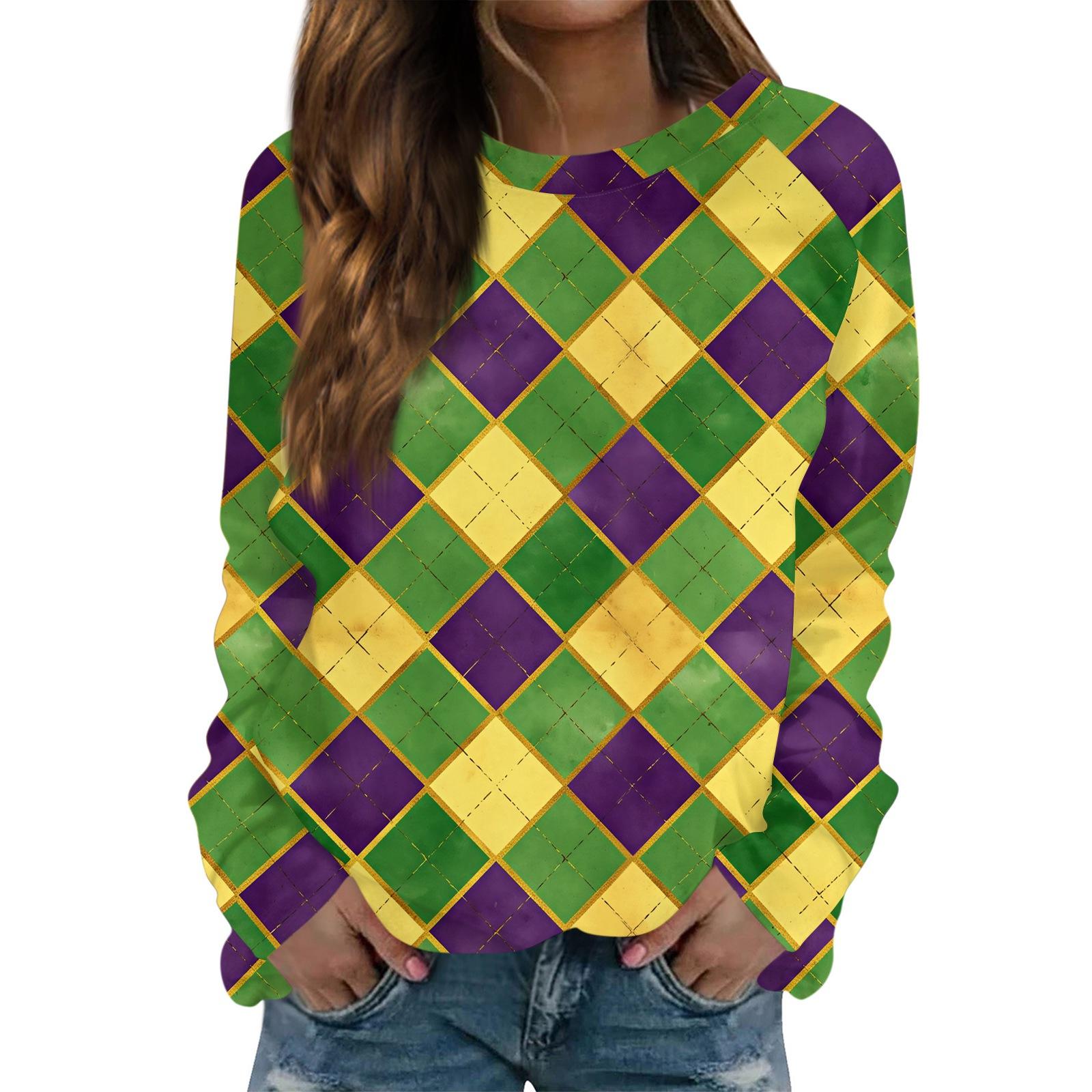 Круглый вырез с длинным рукавом толстовки для женщин принт графический топ повседневные базовые топы пуловер XL жёлтый
Круглый вырез с длинным рукавом толстовки для женщин принт графический топ повседневные базовые топы пуловер XL жёлтый