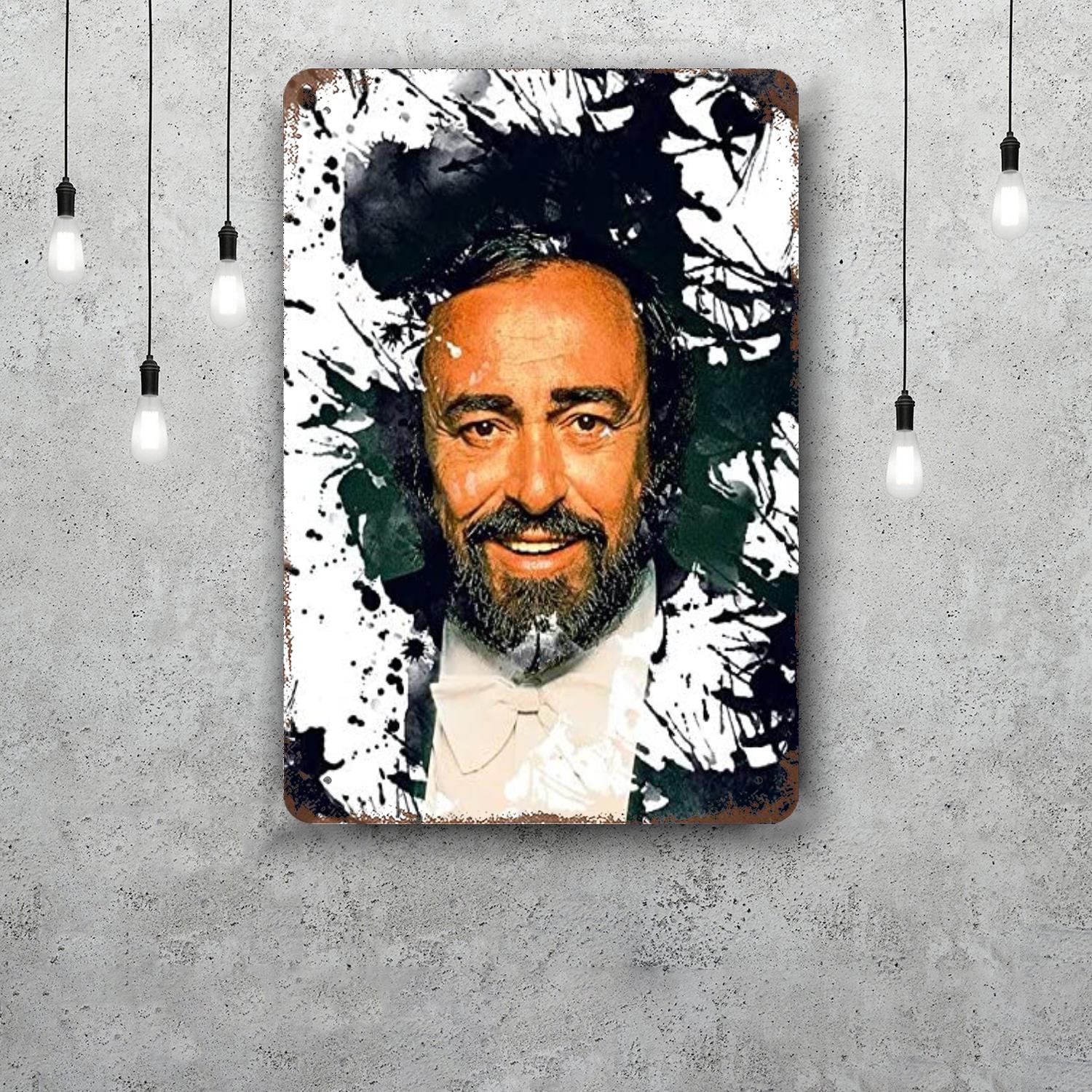Luciano Pavarotti Metal Signs wall decor Vintage Tin Signs Captain Metal Poster Decor for Bar Pub Club Wall Decoration 20x30cm(7.8x11.8inch)
Luciano Pavarotti Metal Signs wall decor Vintage Tin Signs Captain Metal Poster Decor for Bar Pub Club Wall Decoration 20x30cm(7.8x11.8inch)