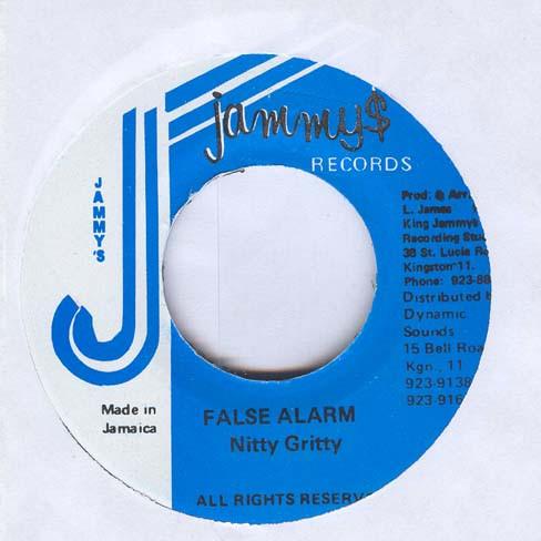 7inch Record NITTY GRITTY - False Alarm NONE Jammy s Records Jamaica Reggae, Ska & Dub Used
7inch Record NITTY GRITTY - False Alarm NONE Jammy s Records Jamaica Reggae, Ska & Dub Used