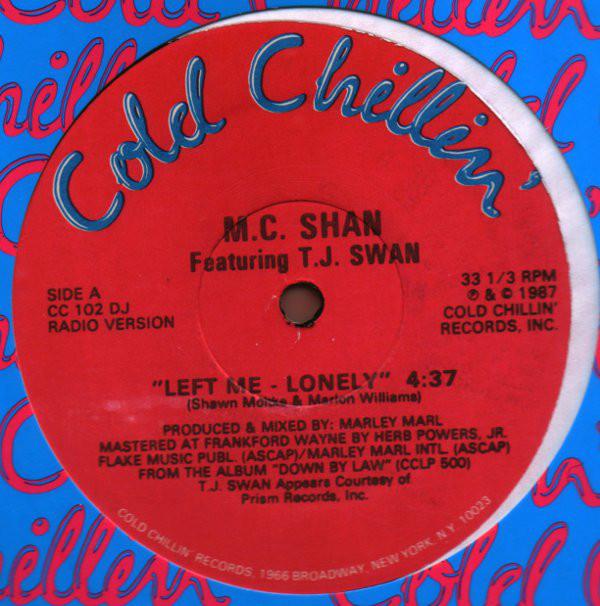 12inch Record MC SHAN - Left Me Lonely CC102DJ Cold Chillin 1987 US Rap & Hip-Hop/R&B Used
12inch Record MC SHAN - Left Me Lonely CC102DJ Cold Chillin 1987 US Rap & Hip-Hop/R&B Used