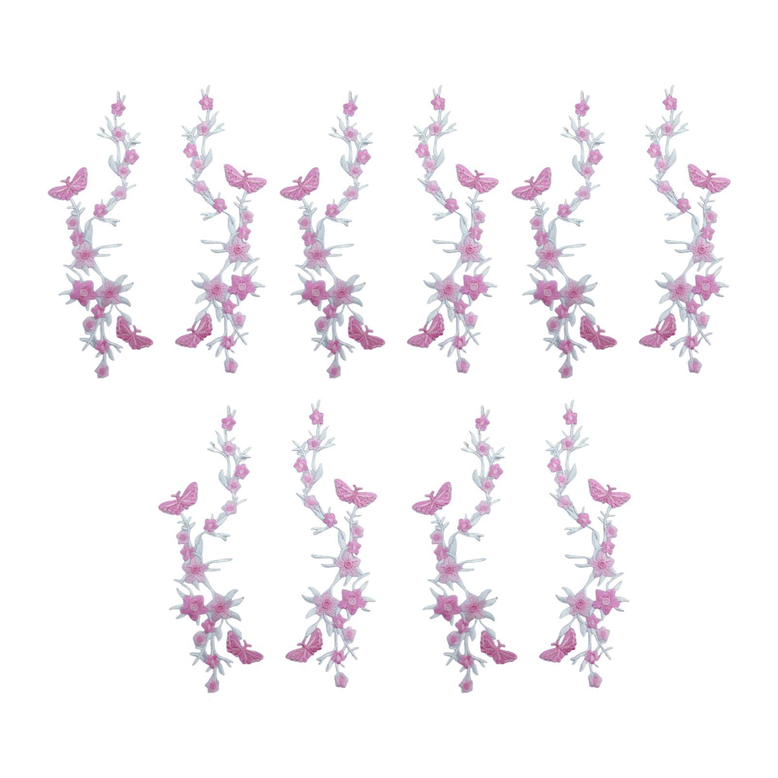 Long Floral Embroidered Patches Iron on Sew on Applique Butterfly Design for Jeans Shirts DIY Fabric Decoration рожевий
Long Floral Embroidered Patches Iron on Sew on Applique Butterfly Design for Jeans Shirts DIY Fabric Decoration рожевий
