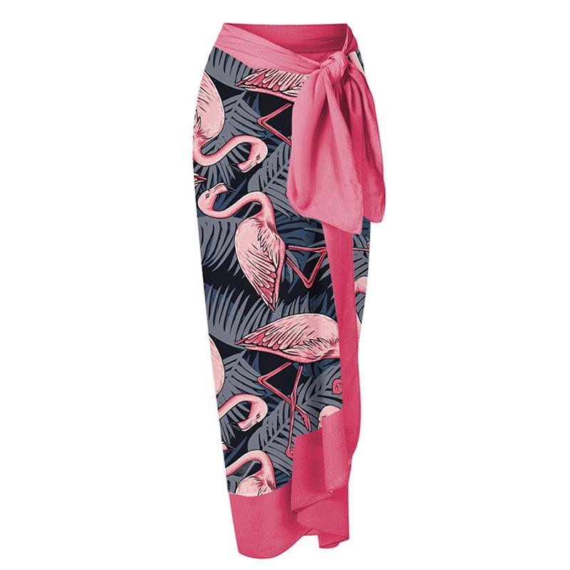 Праздничное платье-миди с завязками и принтом - Пляжная мода One Size розовый
Праздничное платье-миди с завязками и принтом - Пляжная мода One Size розовый