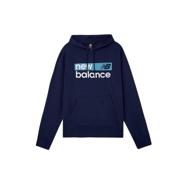 Пуловер с капюшоном и логотипом New Balance, мужские топы, темно-синий MT03902-PGM
Пуловер с капюшоном и логотипом New Balance, мужские топы, темно-синий MT03902-PGM
