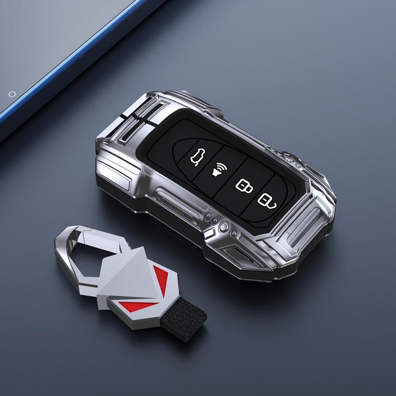 2023 WEY Blue Mountain Key Case: Mocha WEY Wei Pai DHT Car Key Metal Shell with Buckle Bag
2023 WEY Blue Mountain Key Case: Mocha WEY Wei Pai DHT Car Key Metal Shell with Buckle Bag