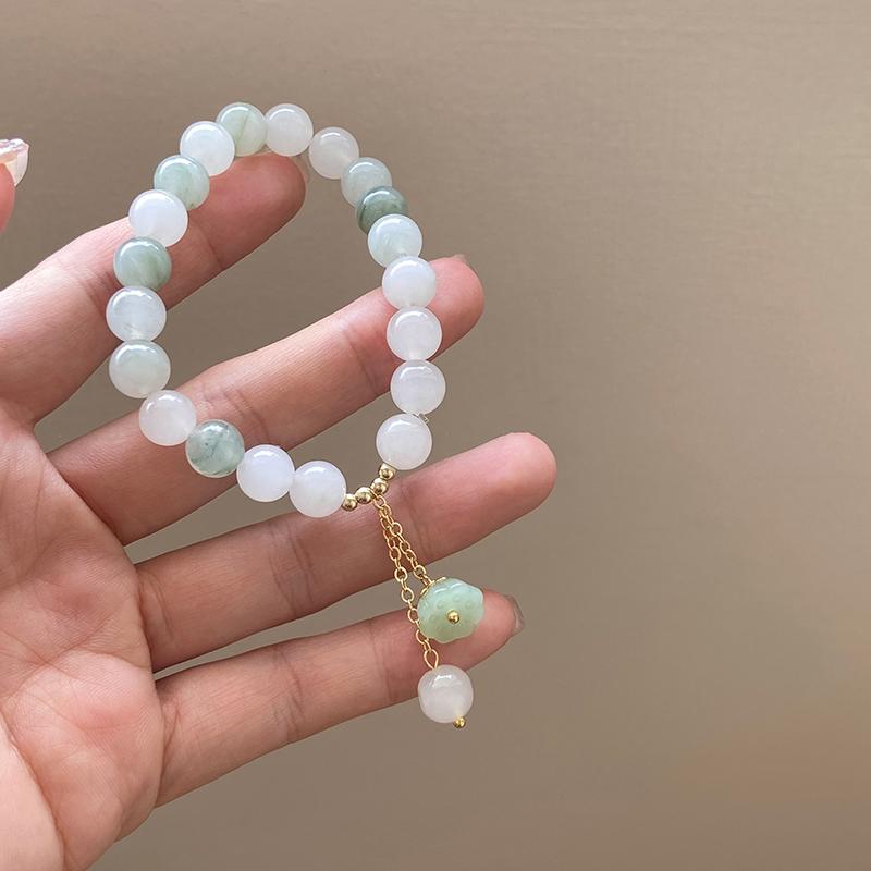 Chinese Style Natural Stone Ball String Flower Pearl Pendant Charm Bracelets 2026 New Wrist Accessories Fresh Jewelry for Girls
Chinese Style Natural Stone Ball String Flower Pearl Pendant Charm Bracelets 2026 New Wrist Accessories Fresh Jewelry for Girls