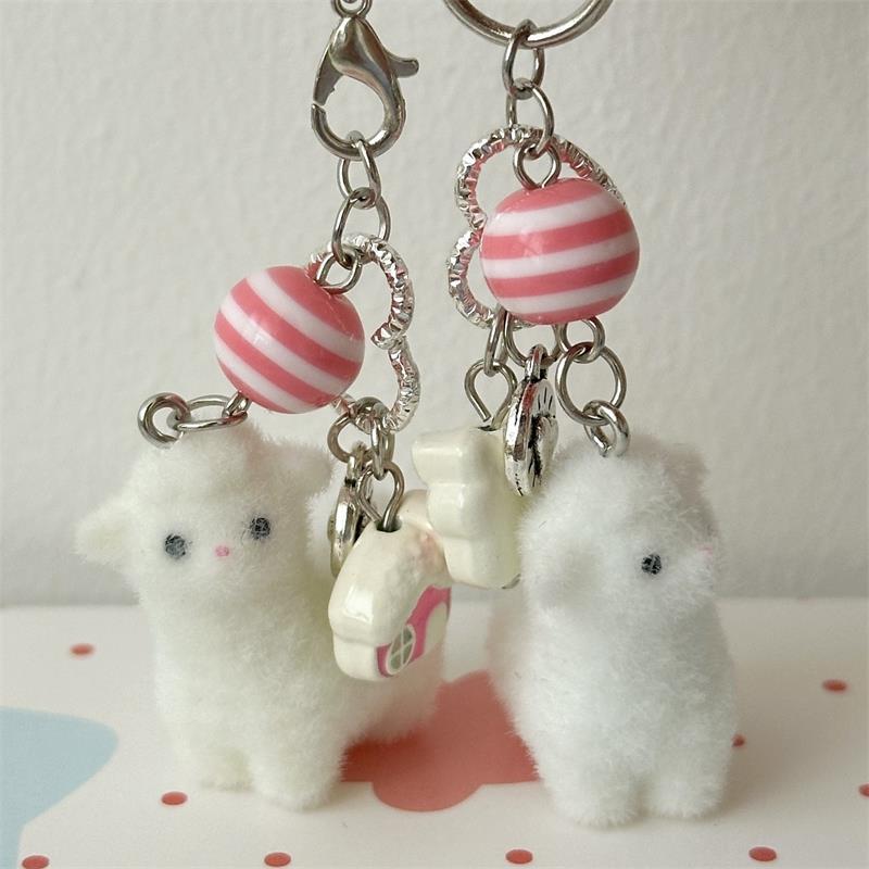 Cute Flocking Alpaca Keychain Pendant Lanyard Phone Chain Lovely Animal Sheep Backpack Charm Girl Bag Hang Ornaments Couple Gift A1
Cute Flocking Alpaca Keychain Pendant Lanyard Phone Chain Lovely Animal Sheep Backpack Charm Girl Bag Hang Ornaments Couple Gift A1